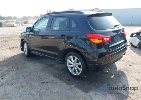 2012 Mitsubishi Outlander Sport Se from USA, damaged, VIN JA4AP4AU0CZ001930